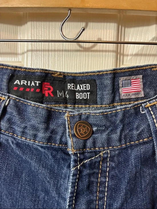 Ariat FR M4 relaxed boot Cat2 2112 Blue Jeans - Picture 4 of 11